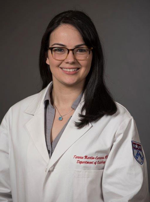 Penn Radiology Chief Resident Teresa Martin-Carreras
